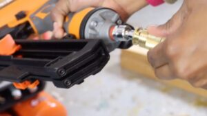 central pneumatic nail gun