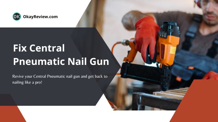 central pneumatic nail gun