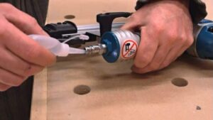 central pneumatic nail gun