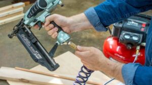 central pneumatic nail gun