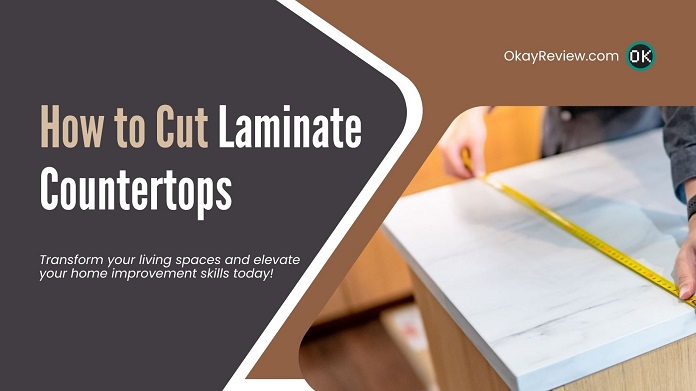 how to cut laminate countertop