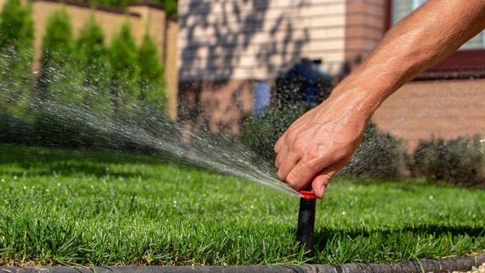 sprinkler system repair