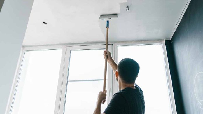 water stains on ceilings