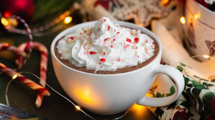 pappermint hot chocolate