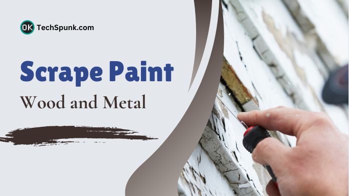 scrape paint