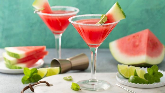 watermelon martini