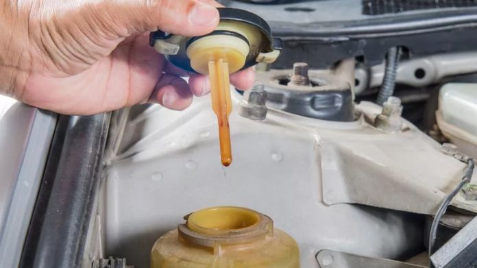 change power steering fluid
