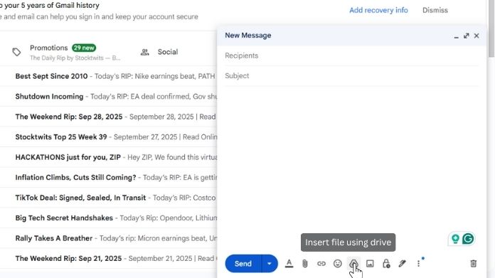 gmail attachment size limit